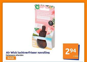 Action Air wick luchtverfrisser navulling aanbieding