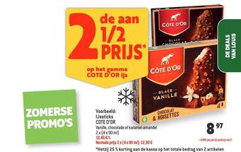 Ijssticks cote d'or