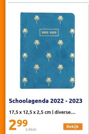 Schoolagenda 2022-2023