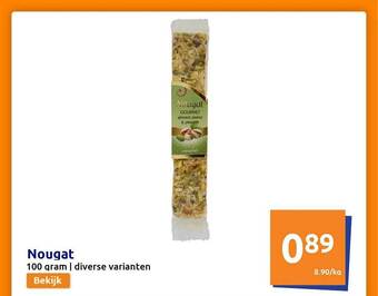 Action Nougat aanbieding
