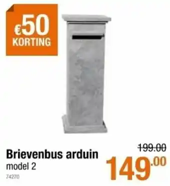 Cevo Brievenbus arduin model 2 aanbieding