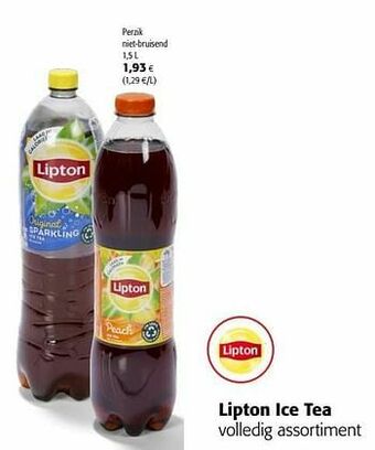 Lipton ice tea perzik niet-bruisend