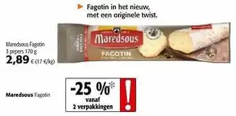 Colruyt Maredsous fagotin aanbieding