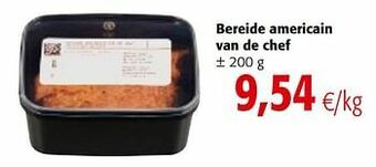 Colruyt Bereide americain van de chef aanbieding