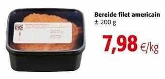 Bereide filet americain