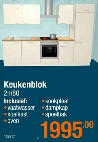 Cevo Keukenblok aanbieding