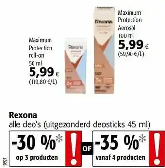 Rexona alle deo`s