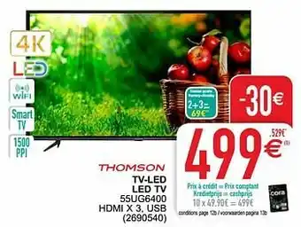 Cora Thomson tv-led led tv 55ug6400 aanbieding