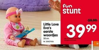 Little love eva`s eerste woordjes
