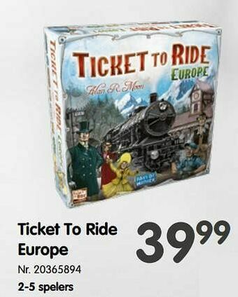 Ticket to ride europe