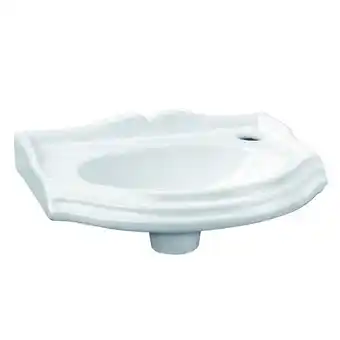Sawiday Differnz oxford fontein 37.5x28x14cm keramiek wit aanbieding