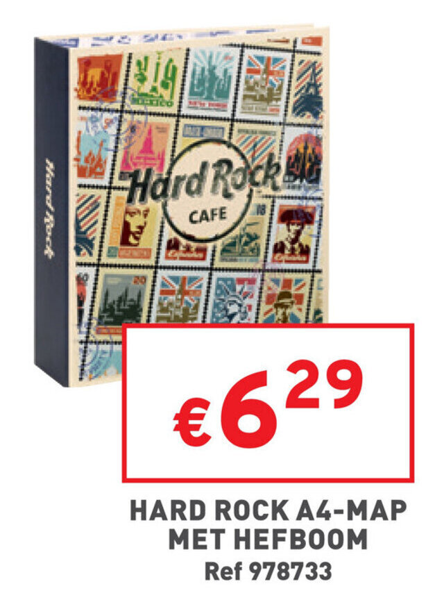 Trafic Hard Rock A4-Map Met Hefboom aanbieding