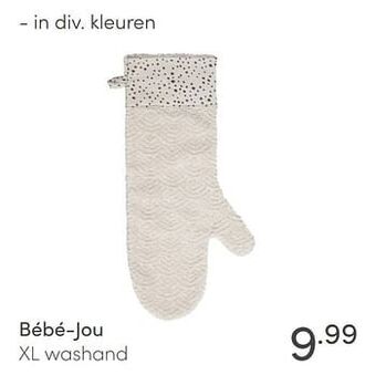 Bébé-jou xl washand