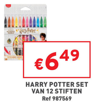 Trafic Harry Potter Set Van 12 Stiften aanbieding