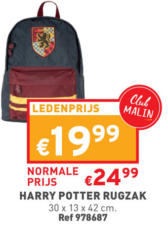 Trafic Harry Potter Rugzak aanbieding