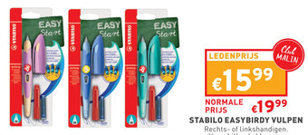 Trafic Stabilo Easybirdy Vulpen aanbieding