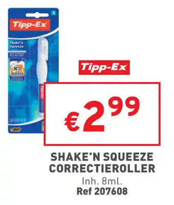 Tipp-Ex Shake'N Squeeze Correctieroller