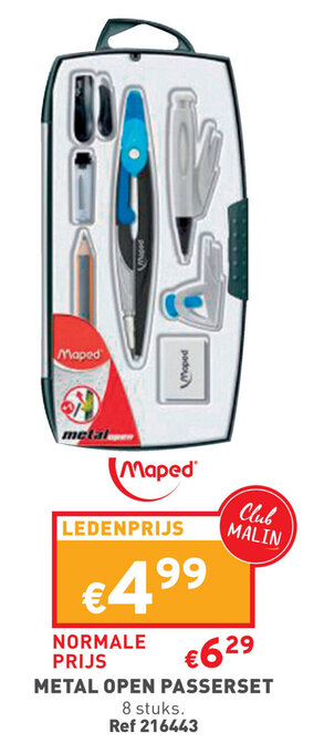 Maped Metal Open Passerset