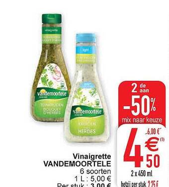Vinaigrette vandemoortele