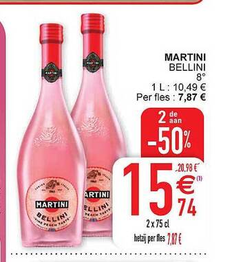 Cora Martini bellini aanbieding