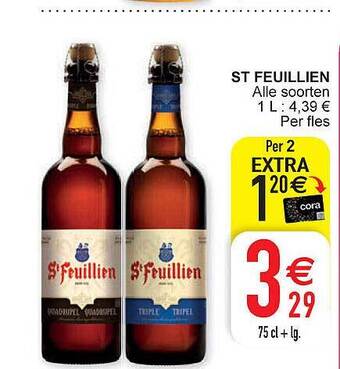 Cora St feuillien aanbieding