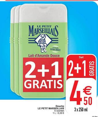 Cora Douche le petit marseillais aanbieding