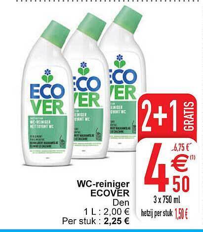 Cora Wcreiniger ecover aanbieding