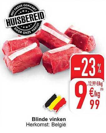 Cora Blinde vinken aanbieding