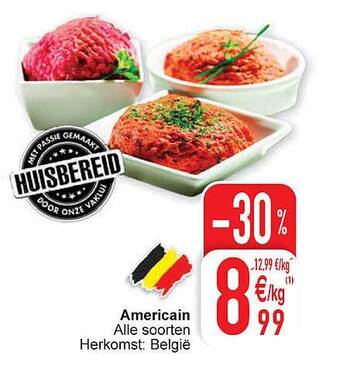 Cora Americain aanbieding