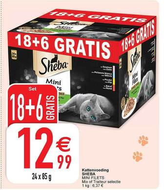 Cora Kattenvoeding sheba aanbieding