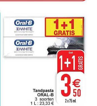 Tandpasta oralb