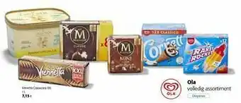 Colruyt Ola viennetta cappuccino xxl aanbieding