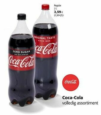 Colruyt Coca-cola regular aanbieding