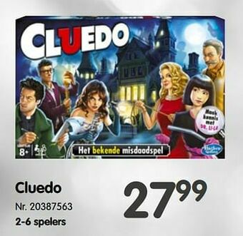 Fun Cluedo aanbieding