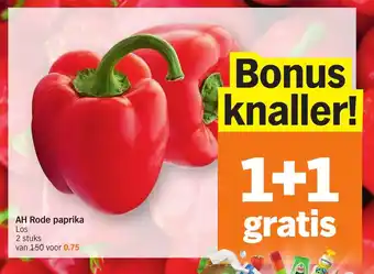 AH Rode Paprika Los 2 Stuks