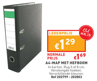 Trafic A4-Map Met Hefboom aanbieding