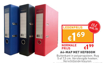 Trafic A4-Map Met Hefboom aanbieding