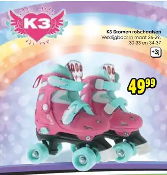 ToyChamp K3 Dromen rolschaatsen aanbieding