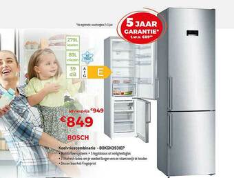 Exellent Bosch koelvriescombinatie aanbieding