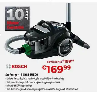 Exellent Bosch stofzuiger aanbieding