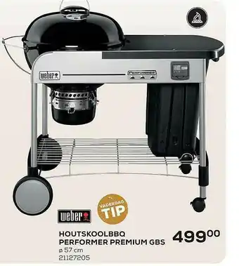 Weber houtskoolbbq performer premium gbs