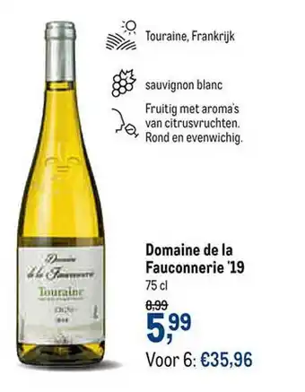 Makro Domaine de la fauconnerie '19 75 cl aanbieding