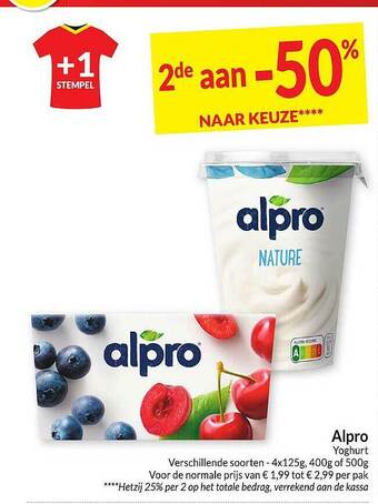 Alpro yoghurt