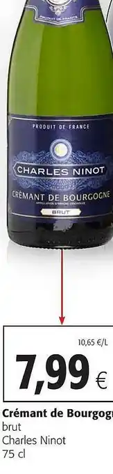 Colruyt Crémant de bourgogne 75 cl aanbieding