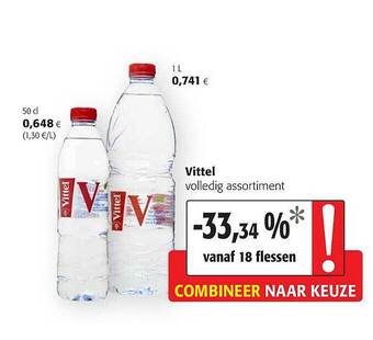 Colruyt Vittel aanbieding