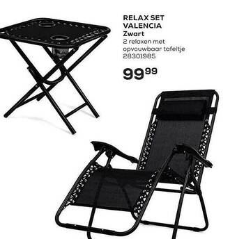 Supra Bazar Relax set valencia zwart aanbieding