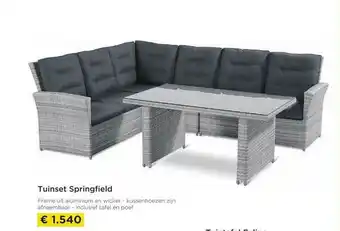 Tuinset springfield