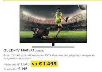 Molecule Qled tv samsung aanbieding