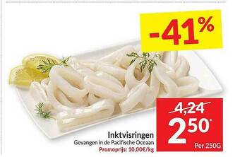 Intermarché Inktvisringen aanbieding