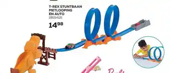 Supra Bazar T-rex stuntbaan metlooping en auto aanbieding
